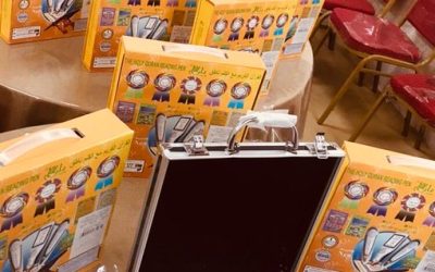 وزعت جمعية شمعة أمل في نجران 18 مصحف مع القلم الناطق لمستفيدات الجمعية