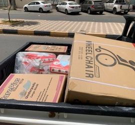 وزعت الجمعية 749 جهاز طبي