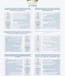 توزيع 1500 بروشورات توعية للاجانب من الكورونا بكل اللغات